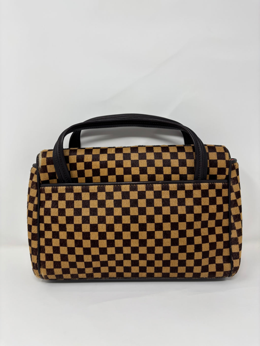Louis Vuitton Damier Sauvage Ponyhair Handbag