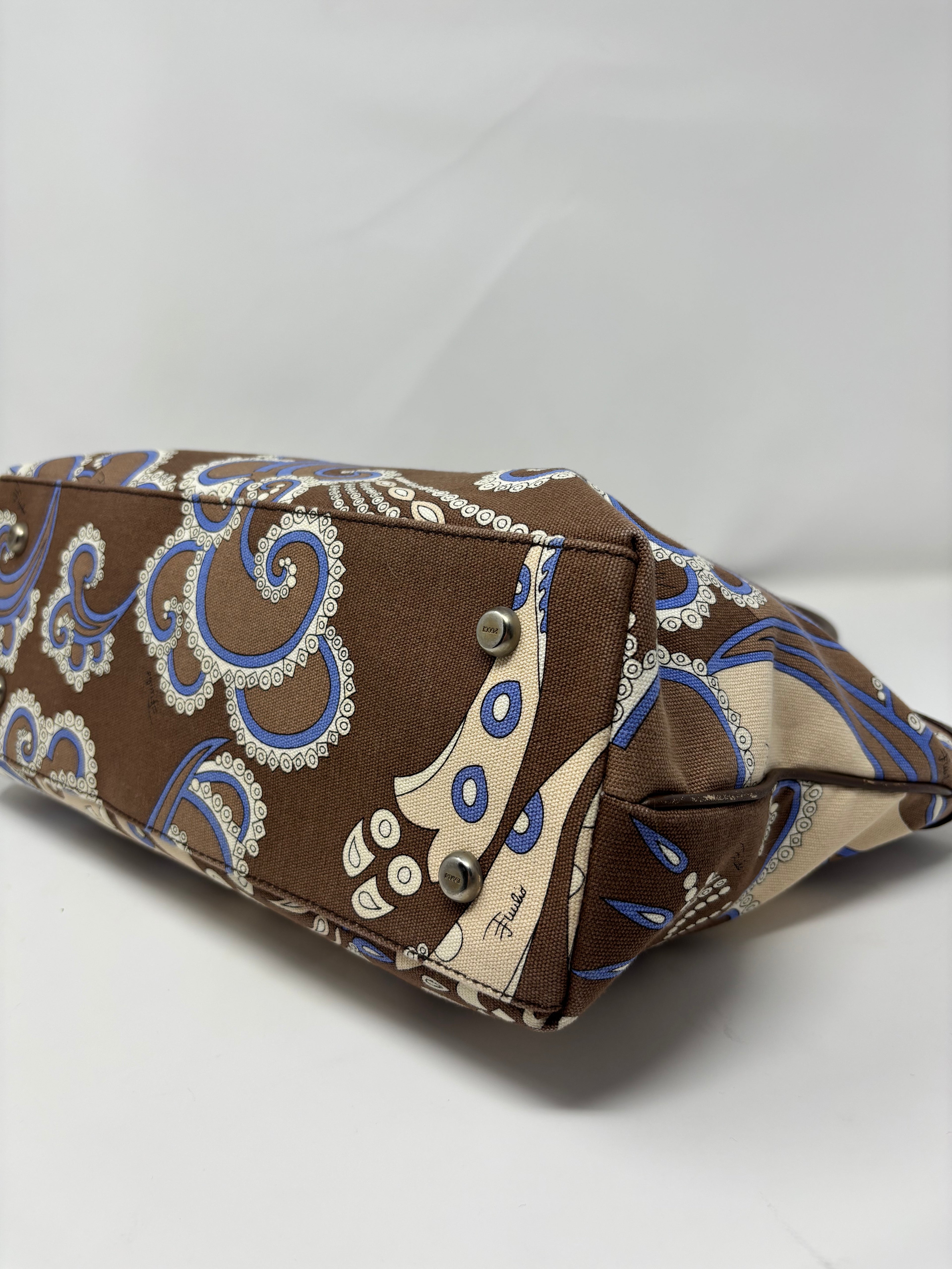 Emilio Pucci Print Tote