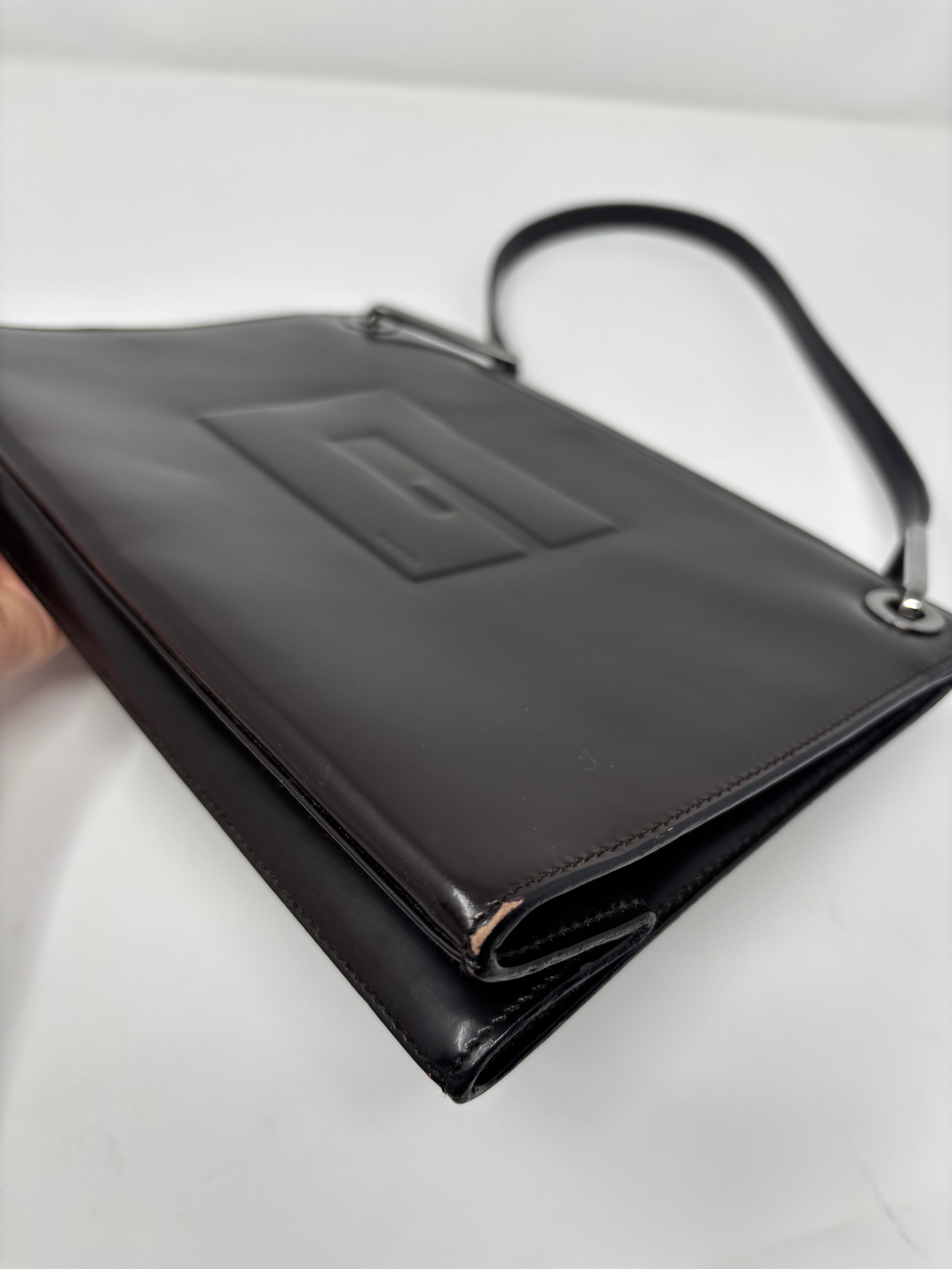 Gucci Patent Leather Shoulder Bag