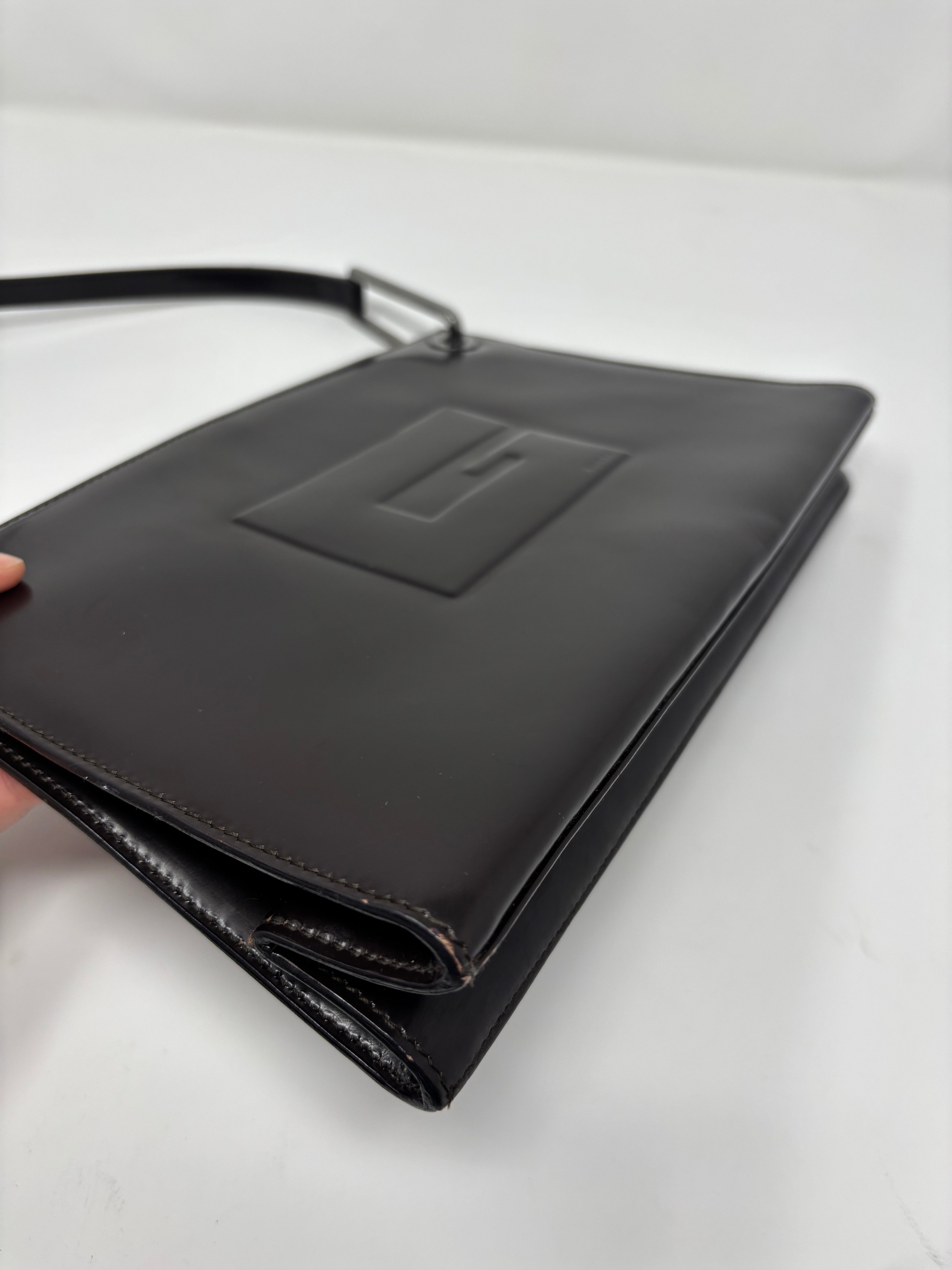 Gucci Patent Leather Shoulder Bag