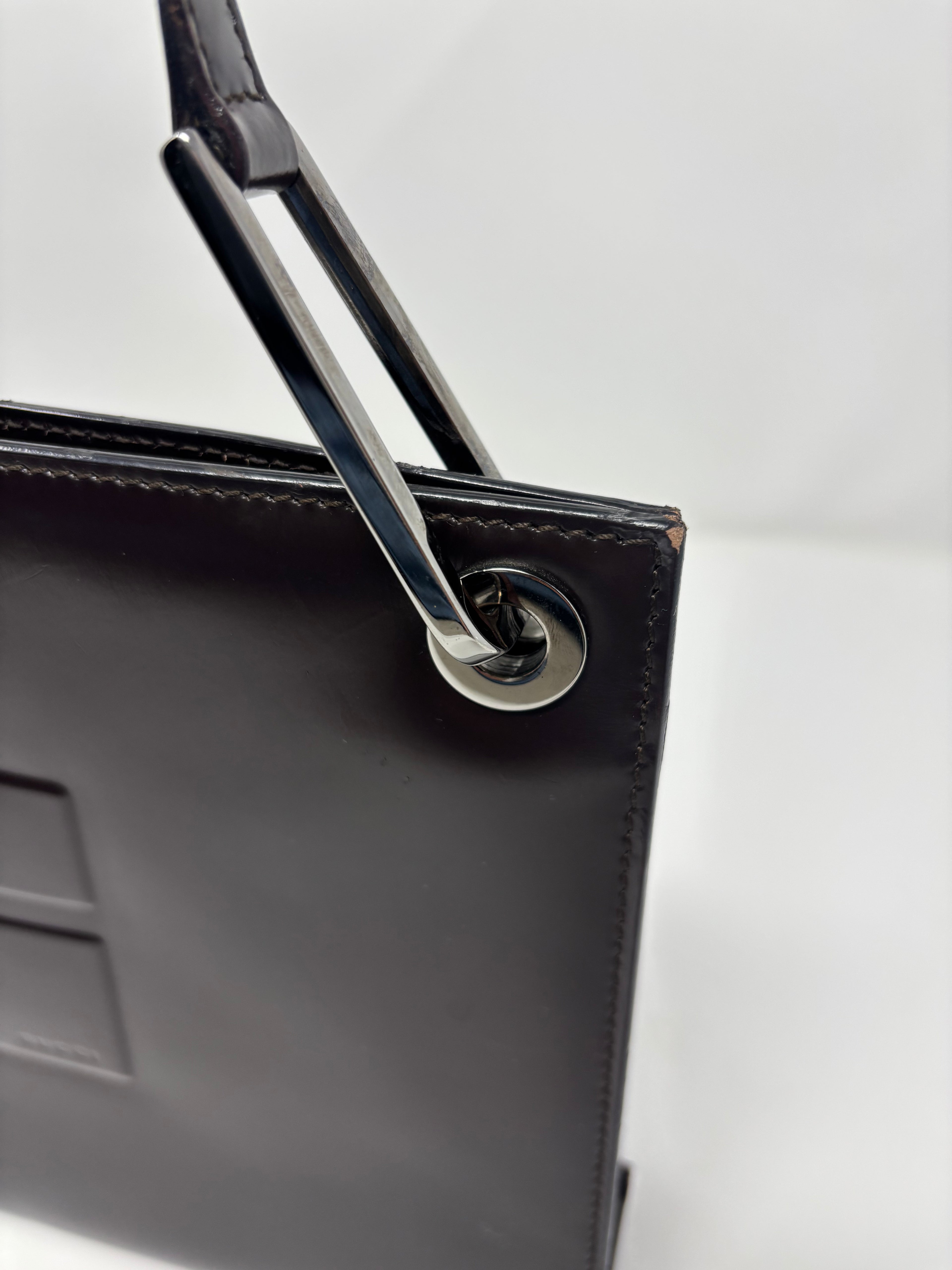 Gucci Patent Leather Shoulder Bag