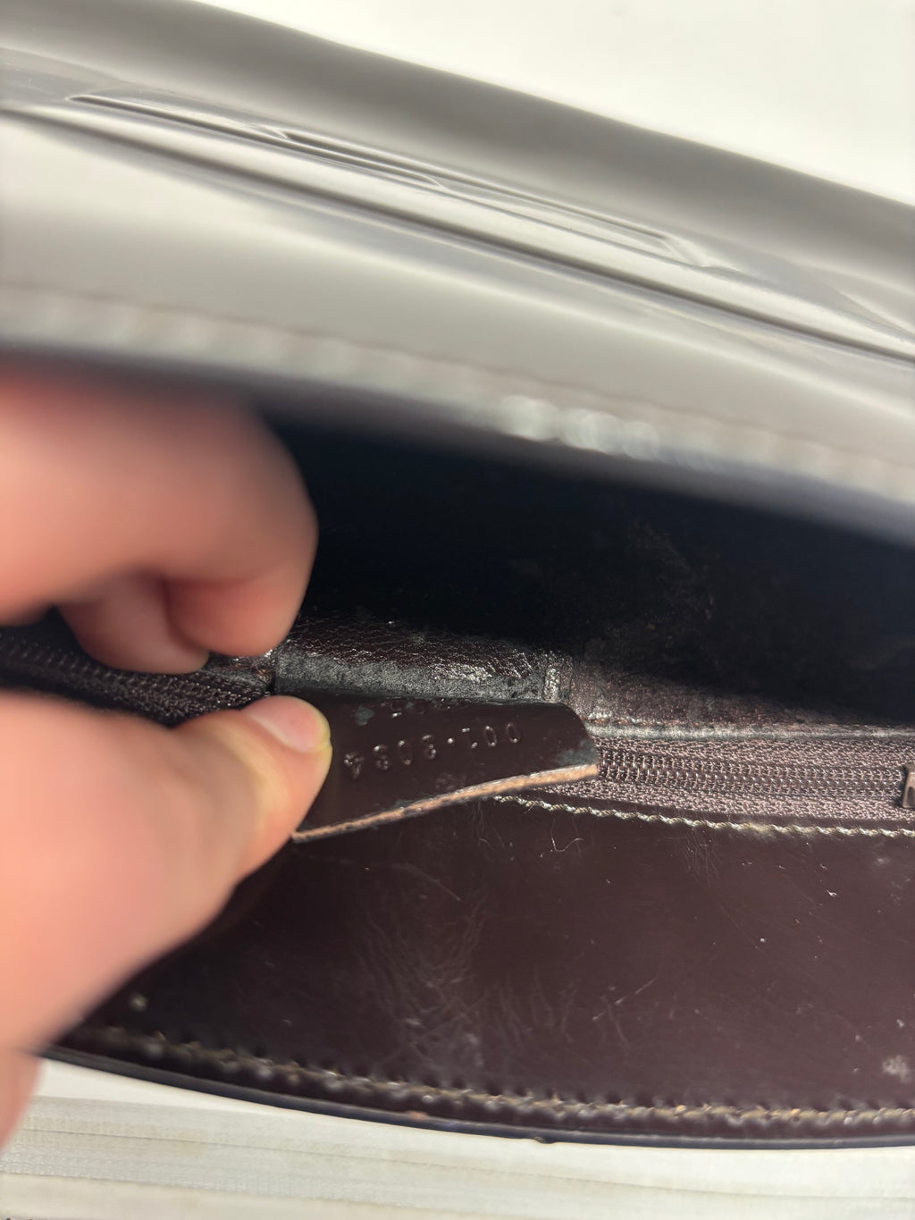 Gucci Patent Leather Shoulder Bag
