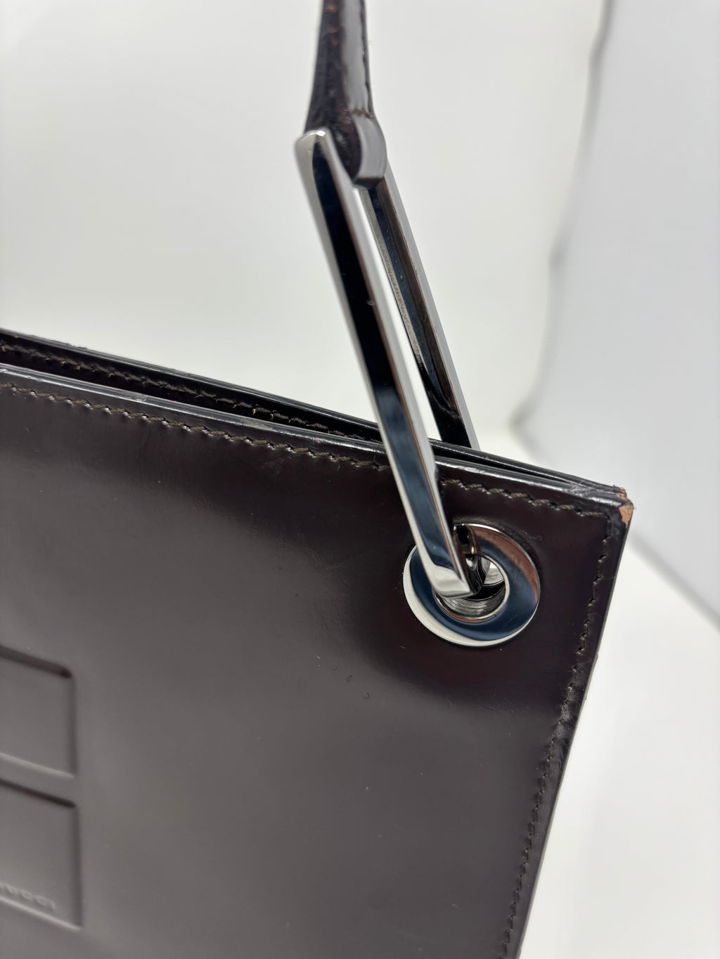 Gucci Patent Leather Shoulder Bag