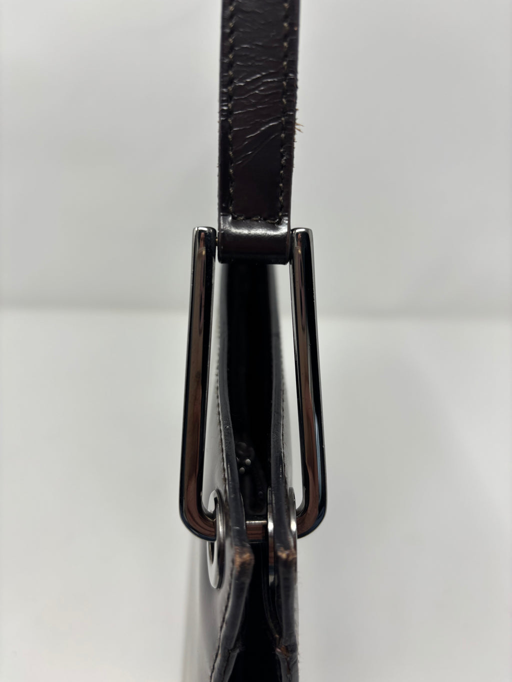 Gucci Patent Leather Shoulder Bag
