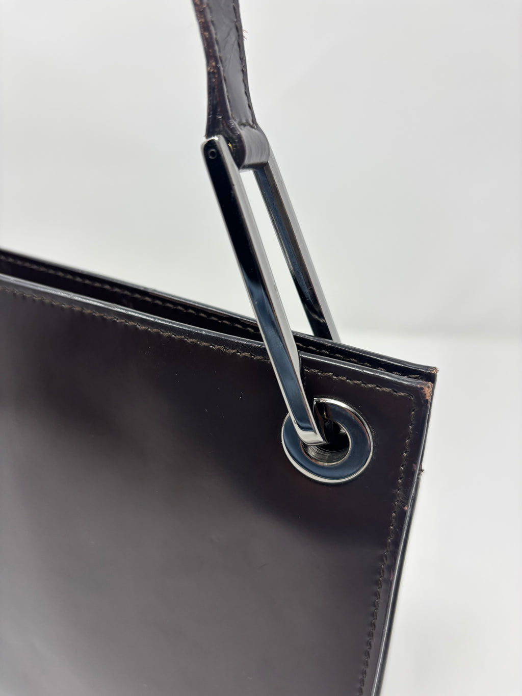 Gucci Patent Leather Shoulder Bag
