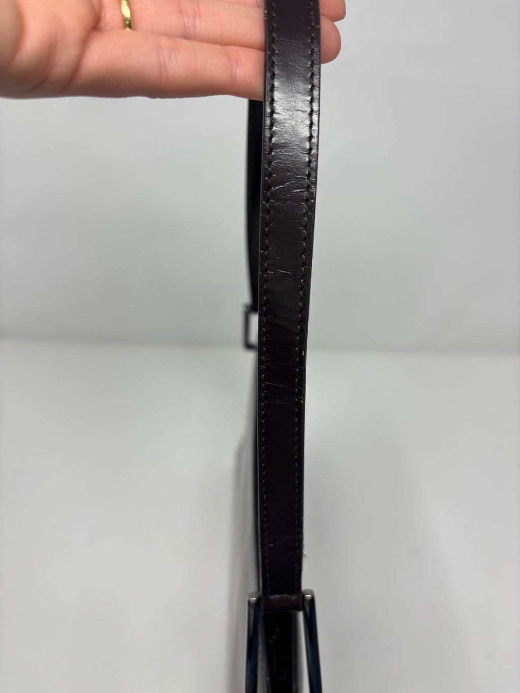 Gucci Patent Leather Shoulder Bag