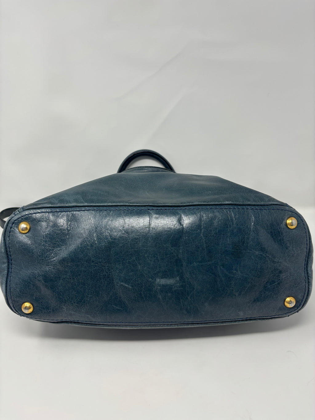 Prada Vitello Leather Tote