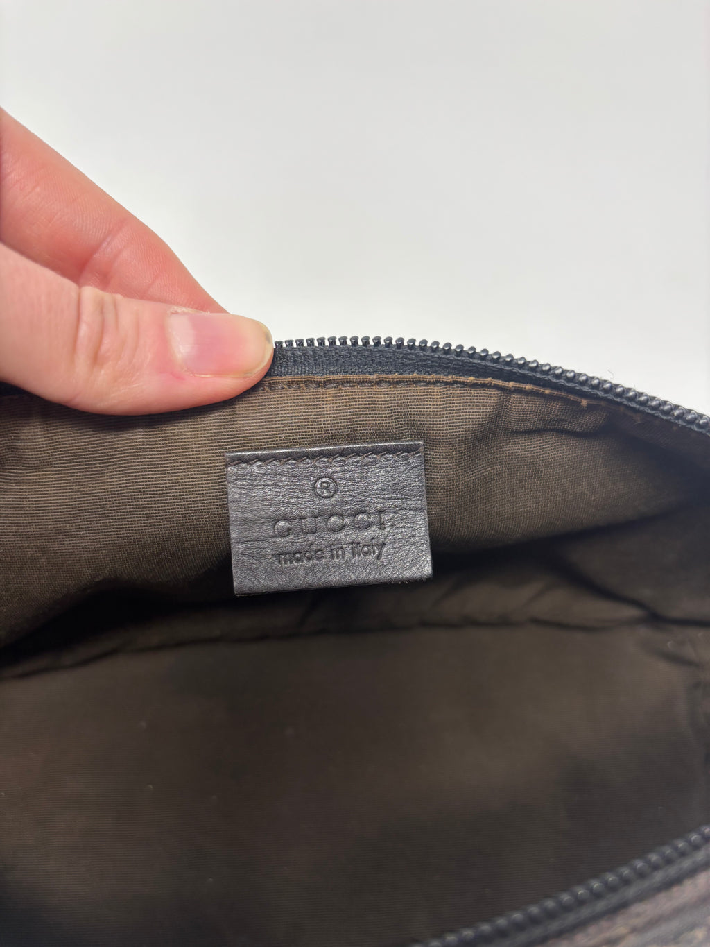 Gucci Boat Canvas Pochette