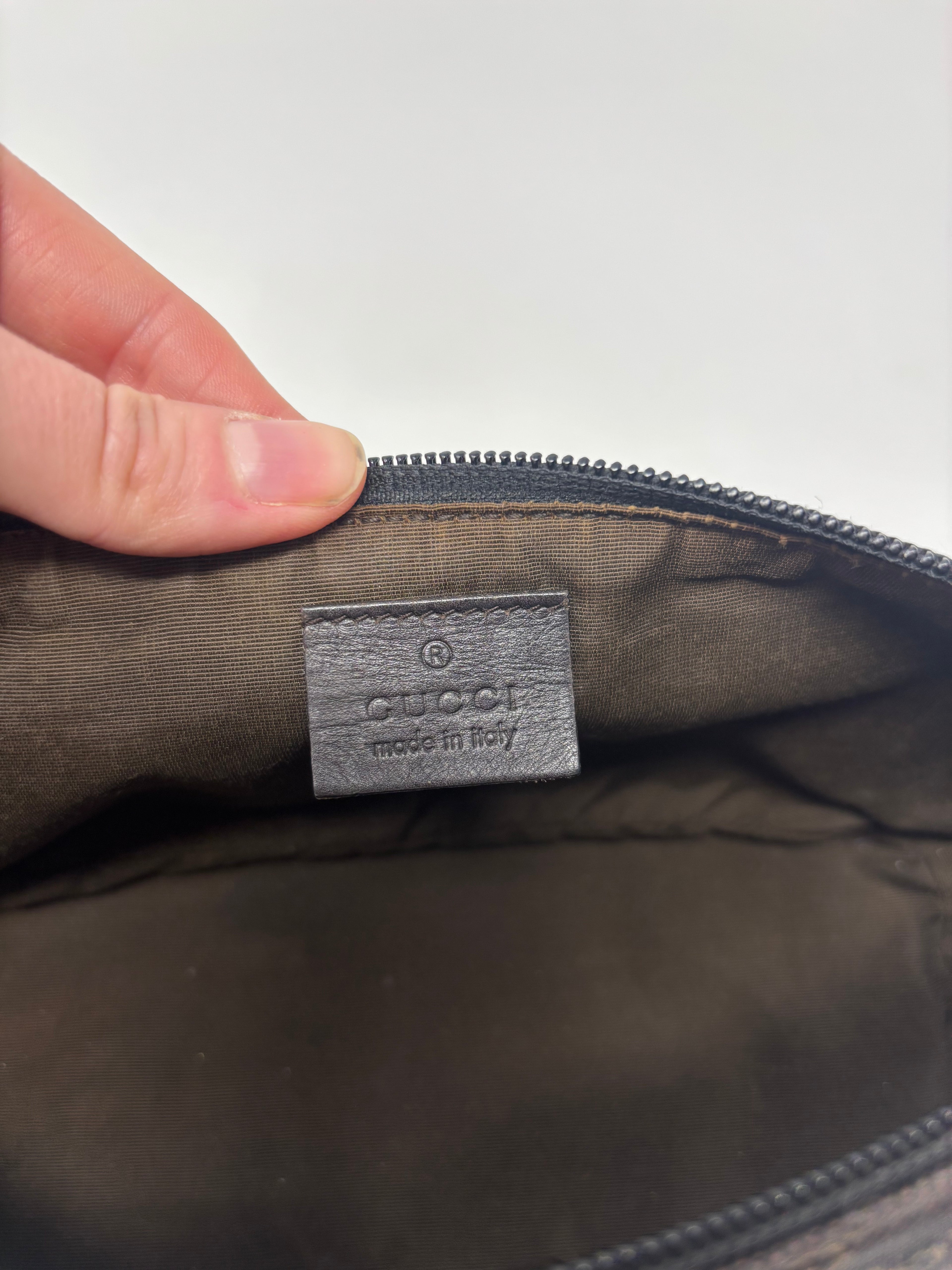 Gucci Boat Canvas Pochette