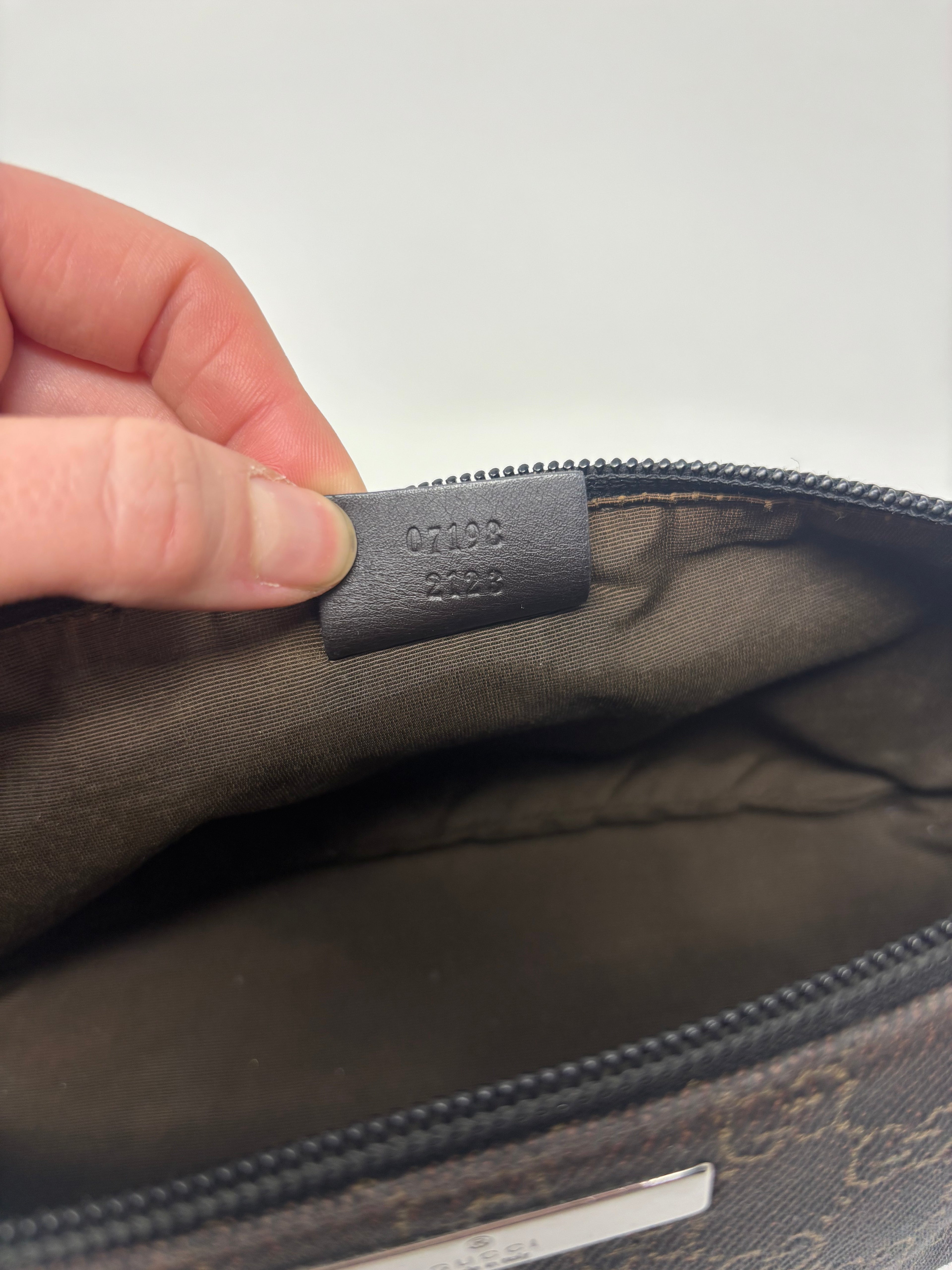 Gucci Boat Canvas Pochette