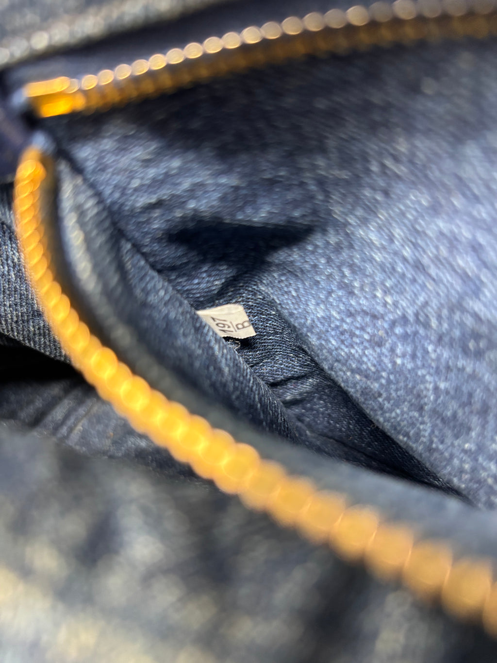 Denim Prada Canapa Tote
