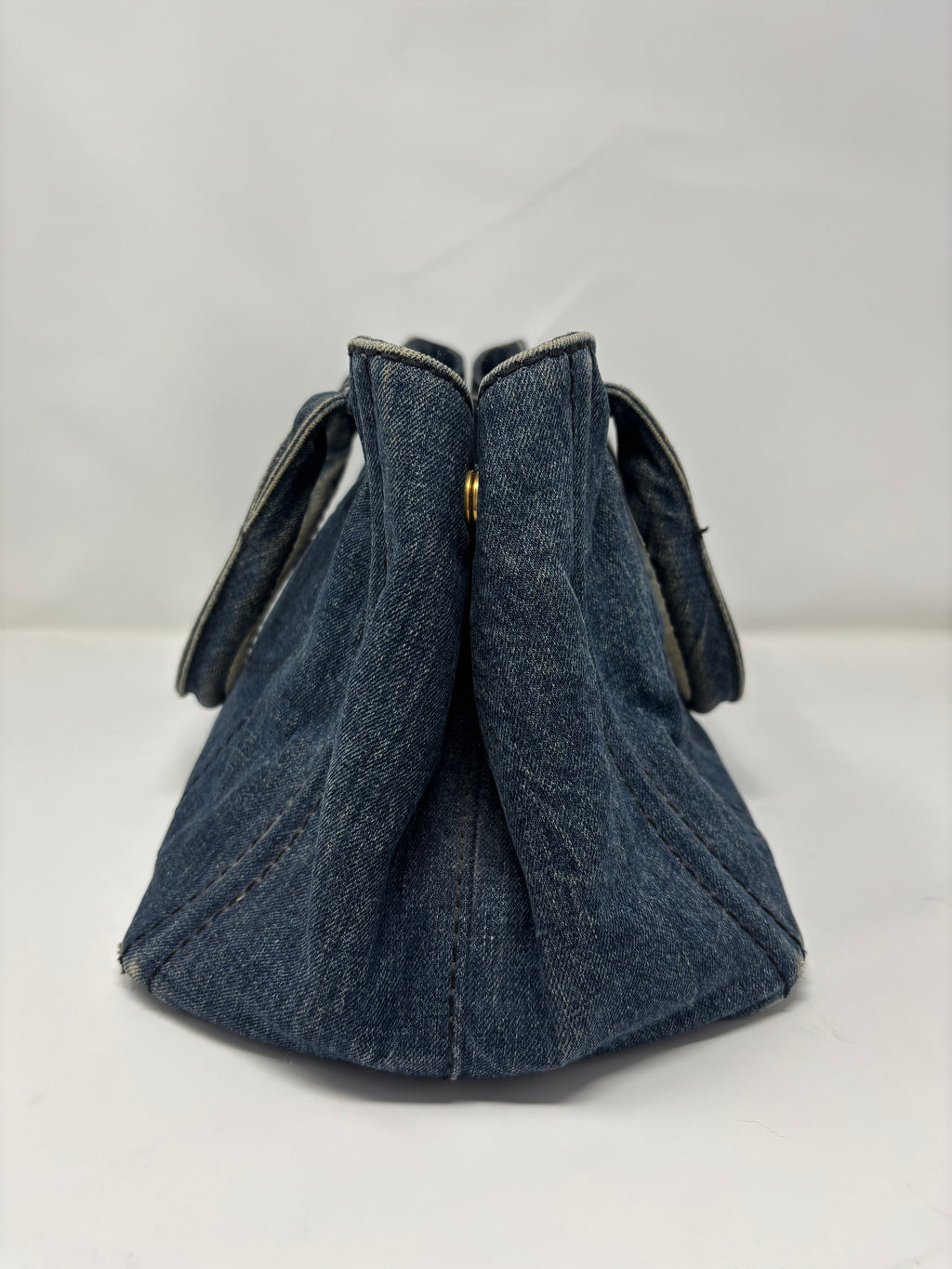 Denim Prada Canapa Tote