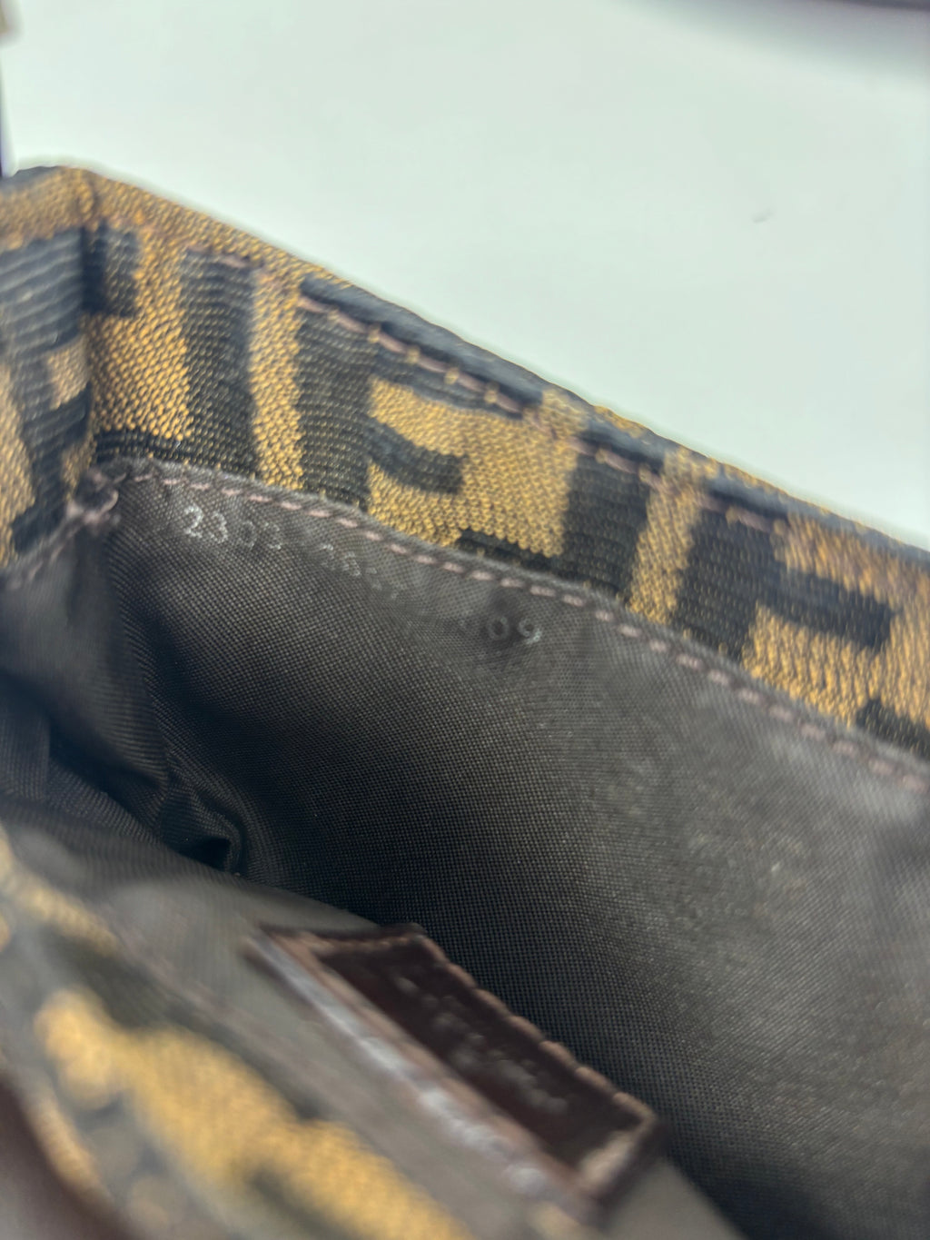 Fendi Zucca Croissant