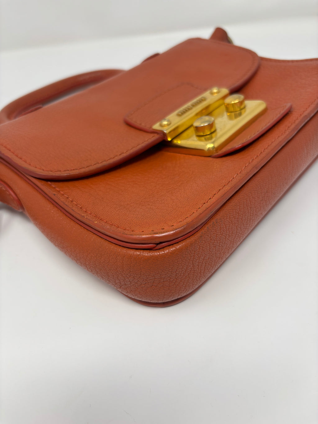 Miu Miu Madras Top Handle