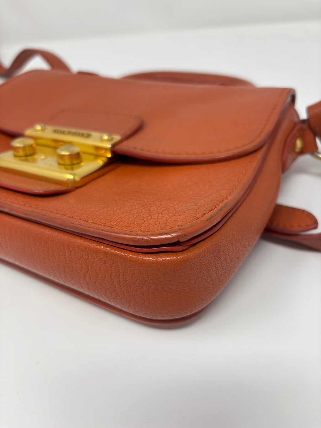 Miu Miu Madras Top Handle
