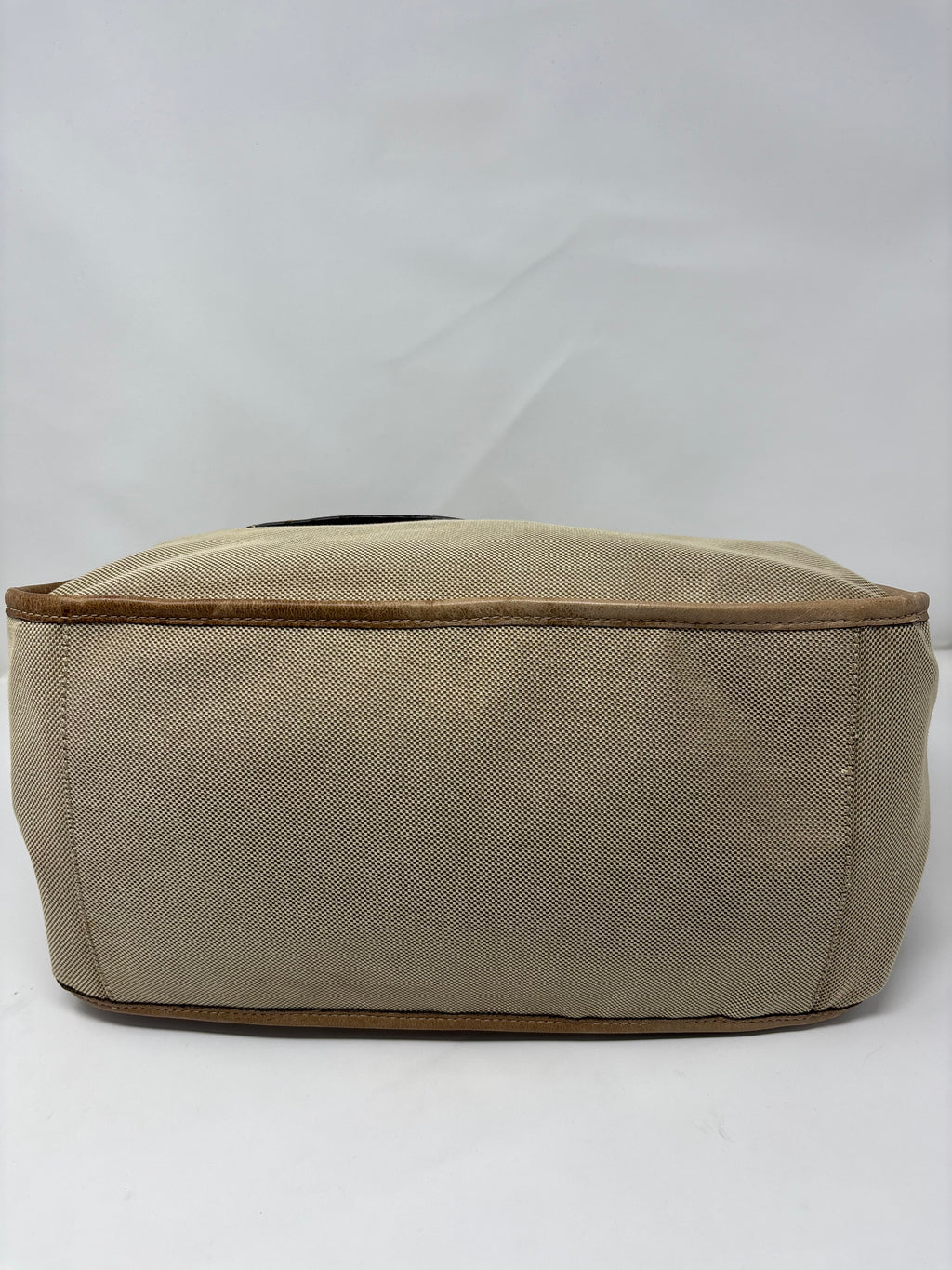 Chloe Canvas and Leather Tote