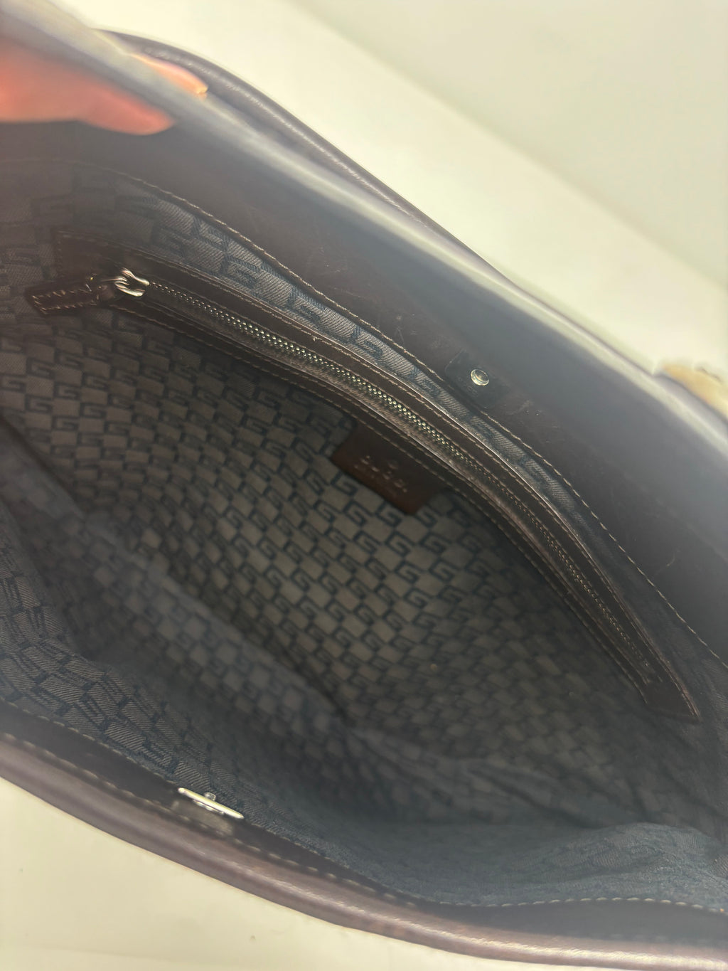Gucci Web Sherry Line Shoulder Bag