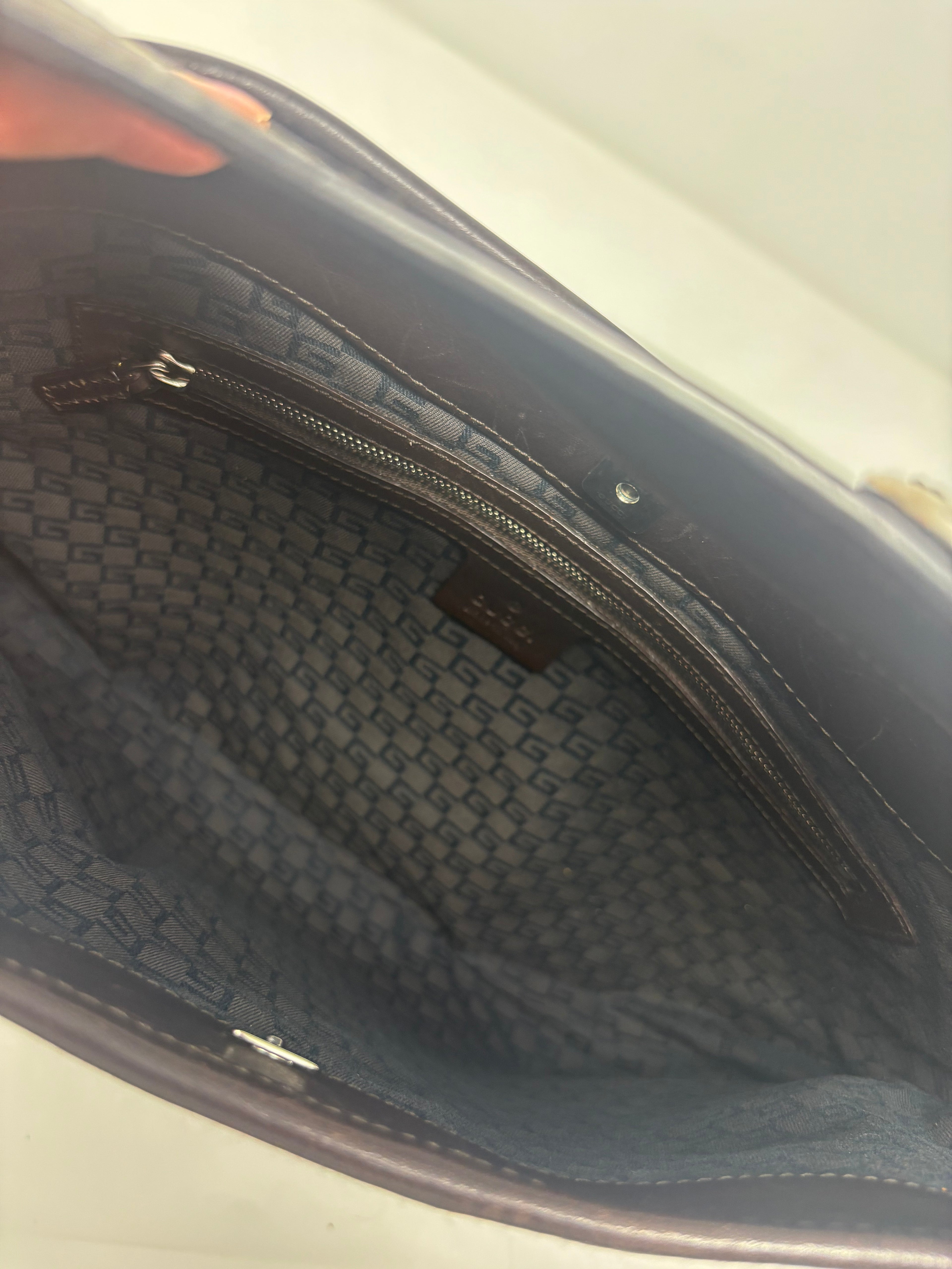 Gucci Web Sherry Line Shoulder Bag