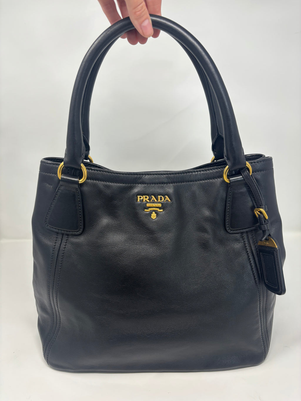Prada Vitello Daino Tote