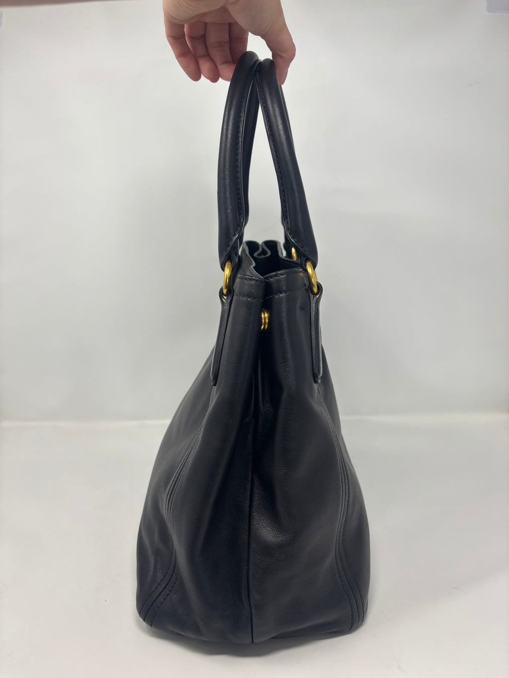 Prada Vitello Daino Tote