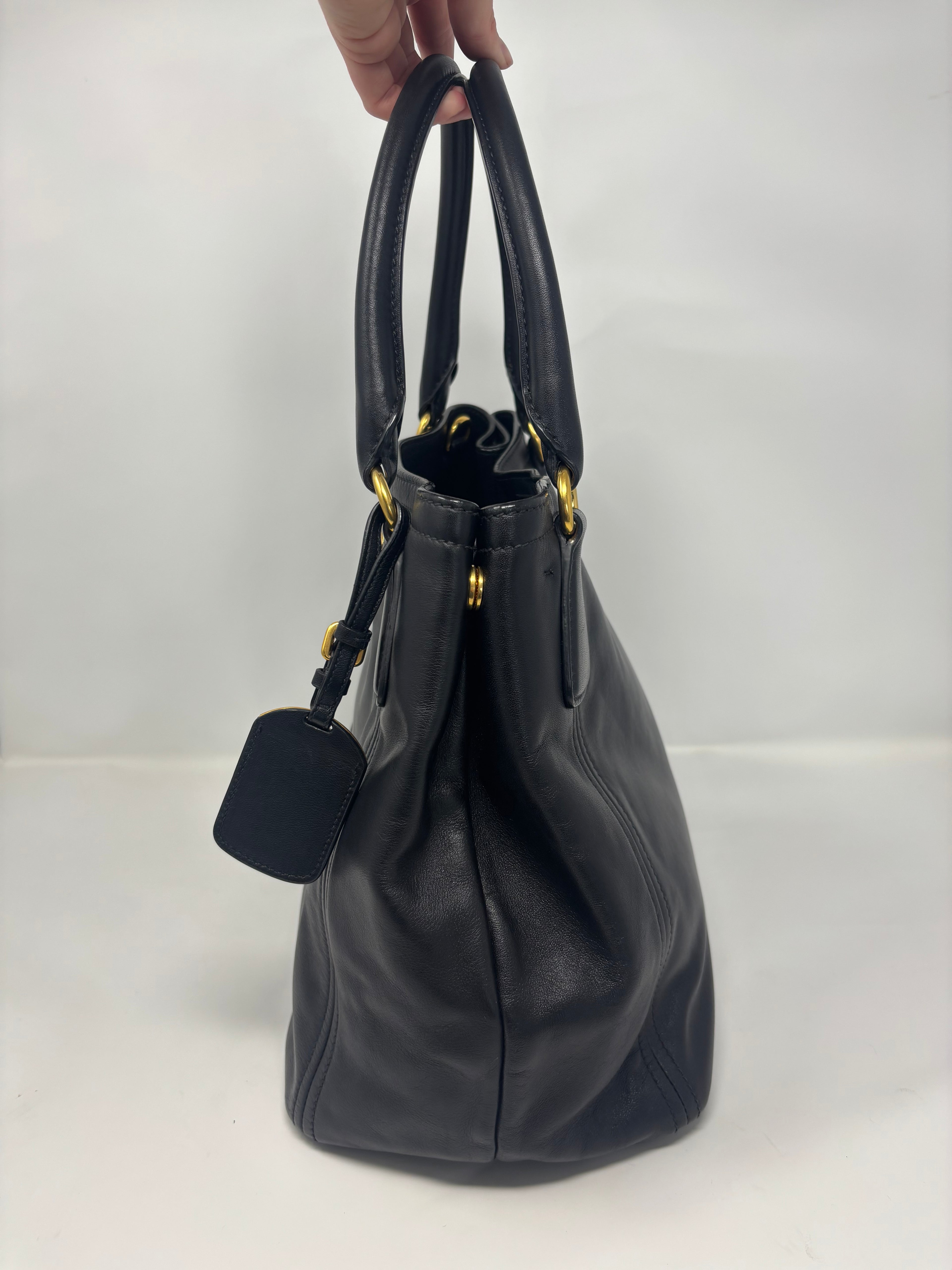 Prada Vitello Daino Tote
