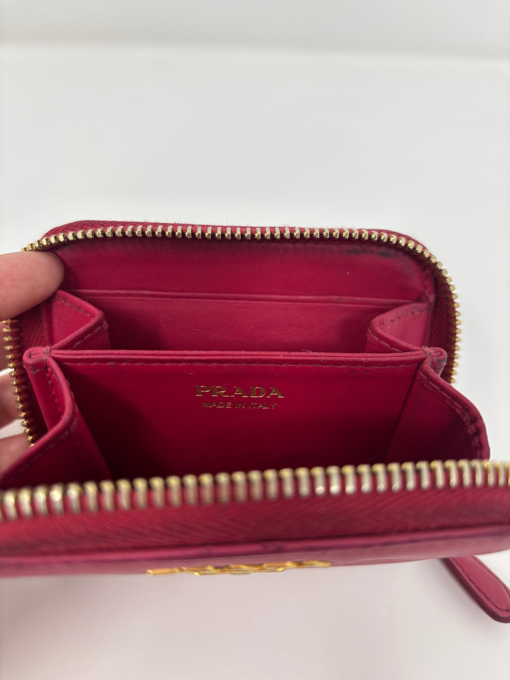 Prada Vitello Move Coin Purse