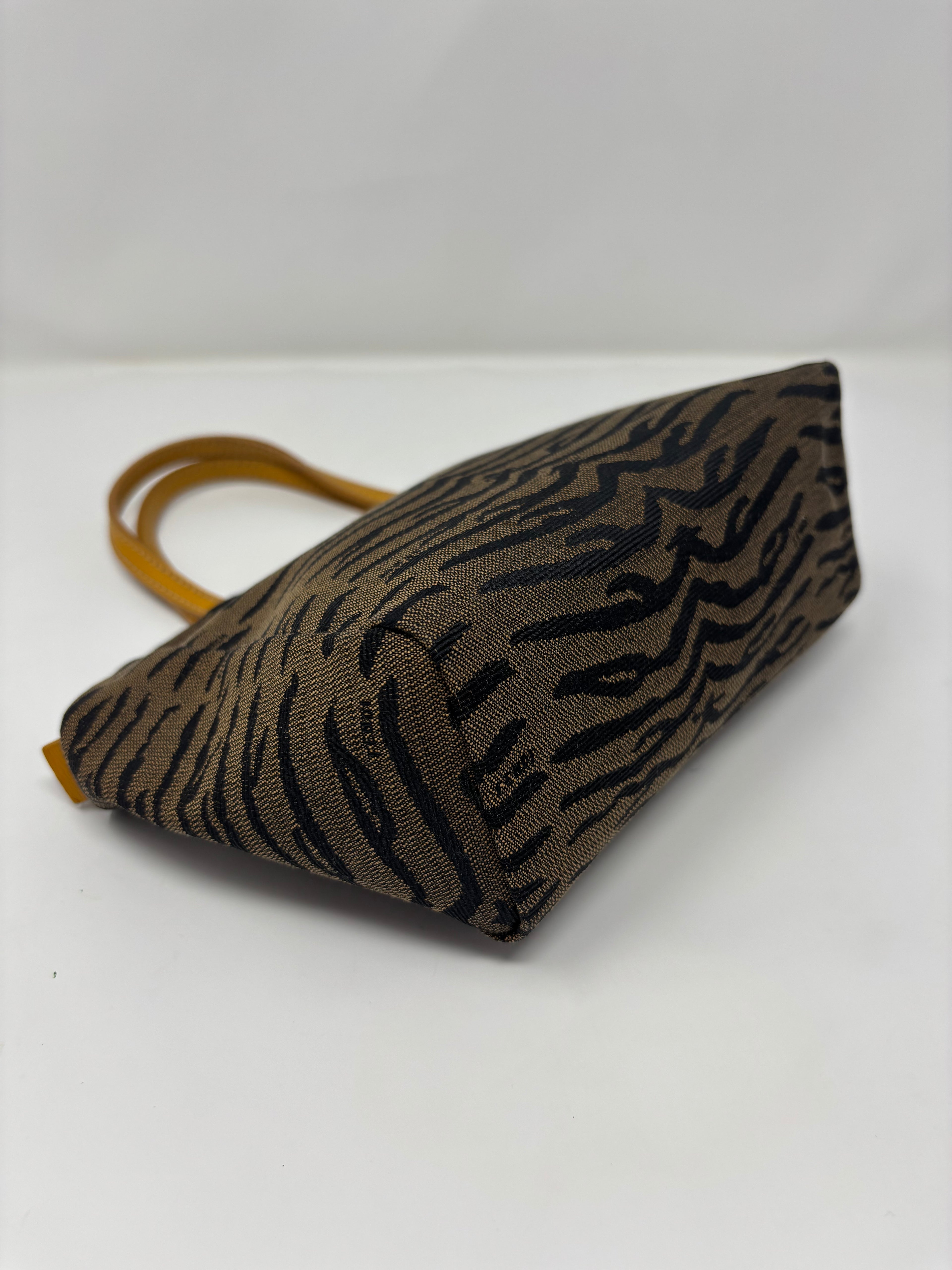 Fendi Zebra Mini Tote