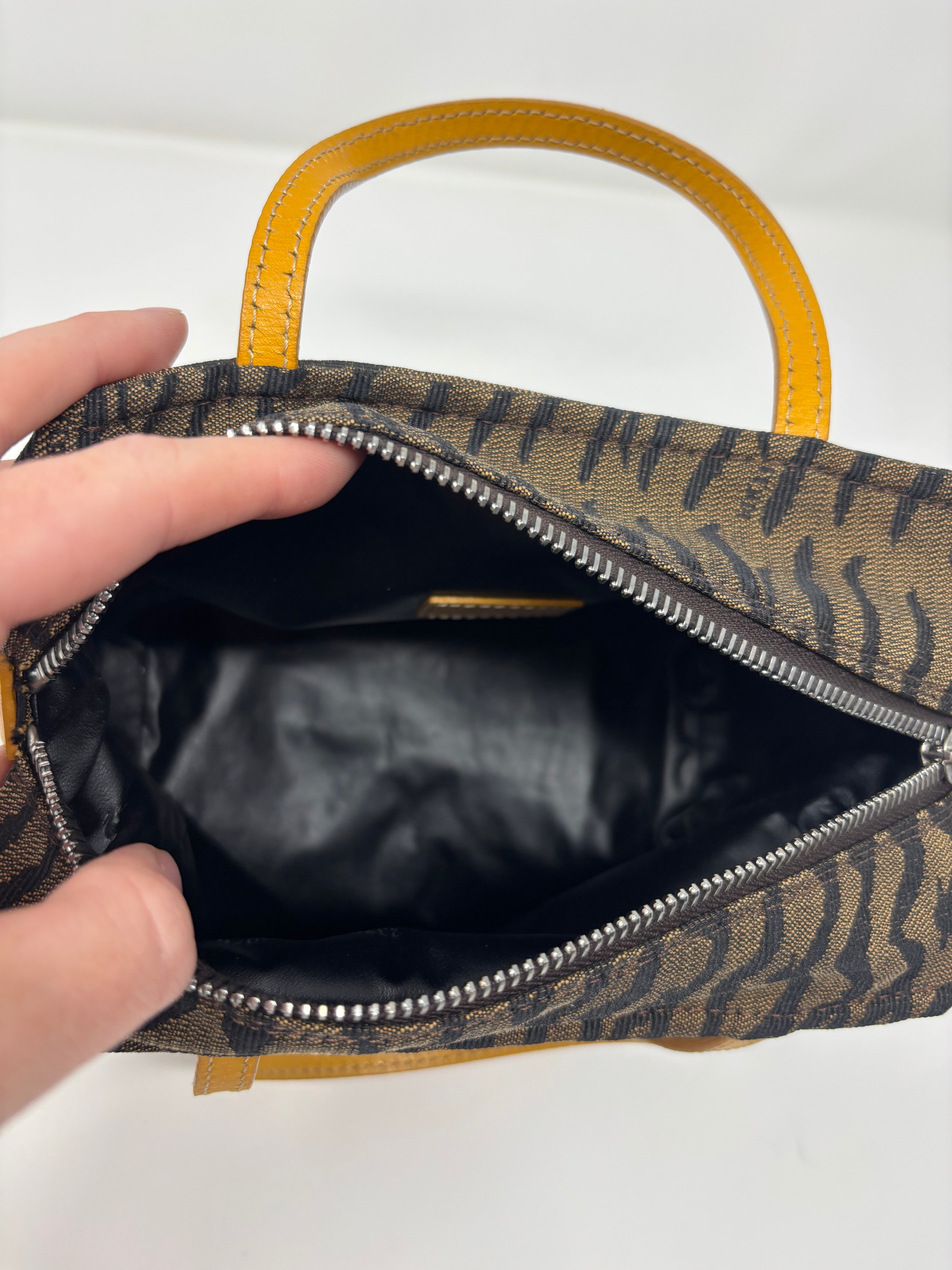 Fendi Zebra Mini Tote